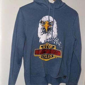 Harley-Davidson Blue Eagle Hoodie